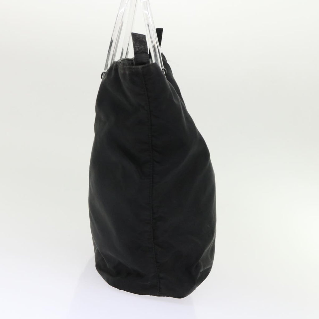 PRADA Hand Bag Nylon Black  bs6401