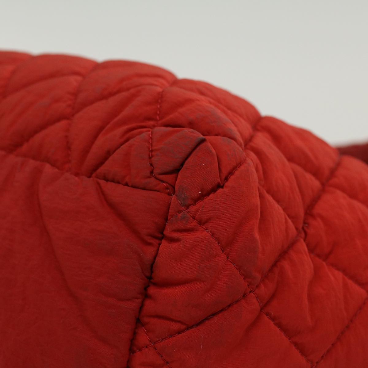 CHANEL Cocoko Koon PM Hand Bag Nylon Red CC Auth bs6489