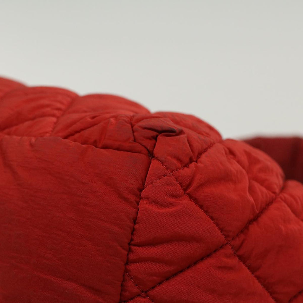 CHANEL Cocoko Koon PM Hand Bag Nylon Red CC  bs6489