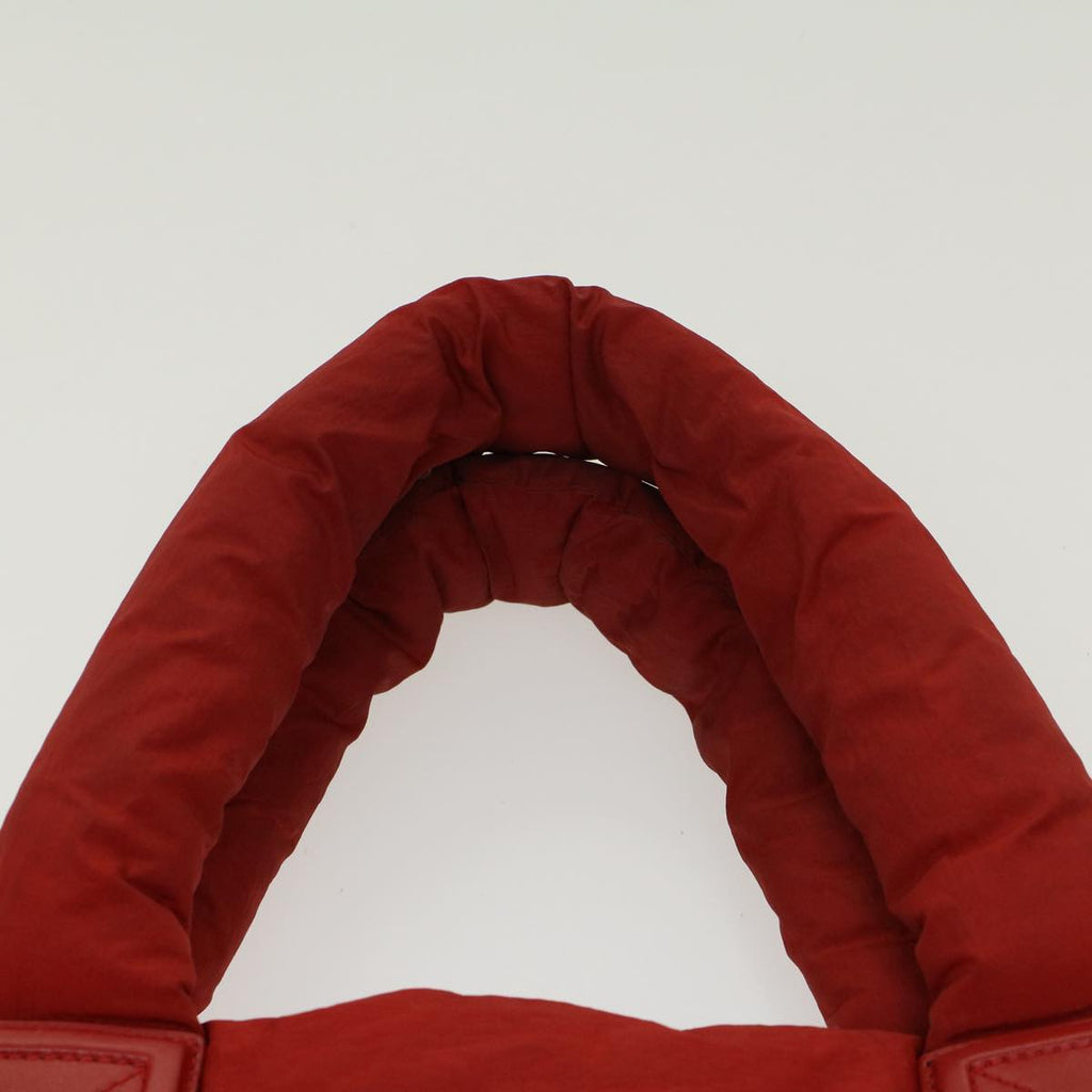 CHANEL Cocoko Koon PM Hand Bag Nylon Red CC  bs6489