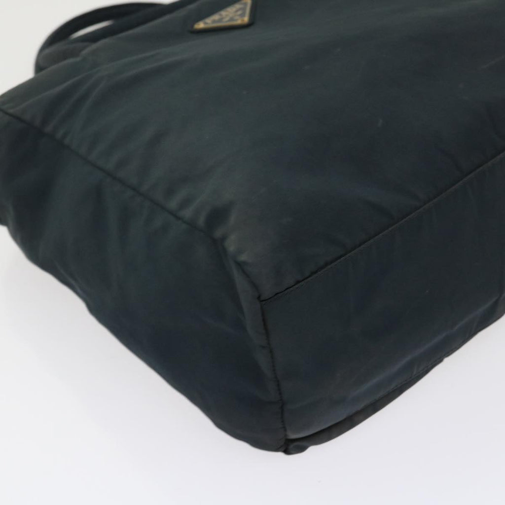 PRADA Hand Bag Nylon Navy  bs6635