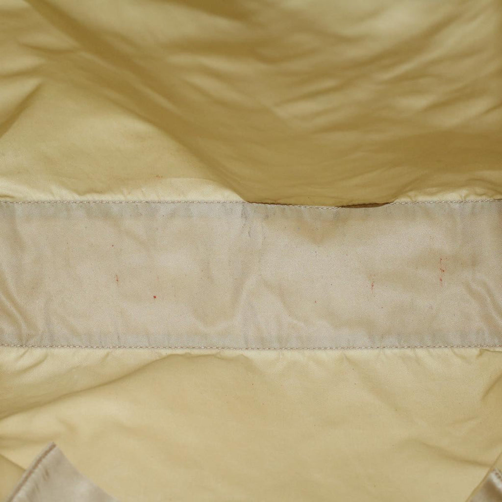 PRADA Tote Bag Nylon Beige  bs6674