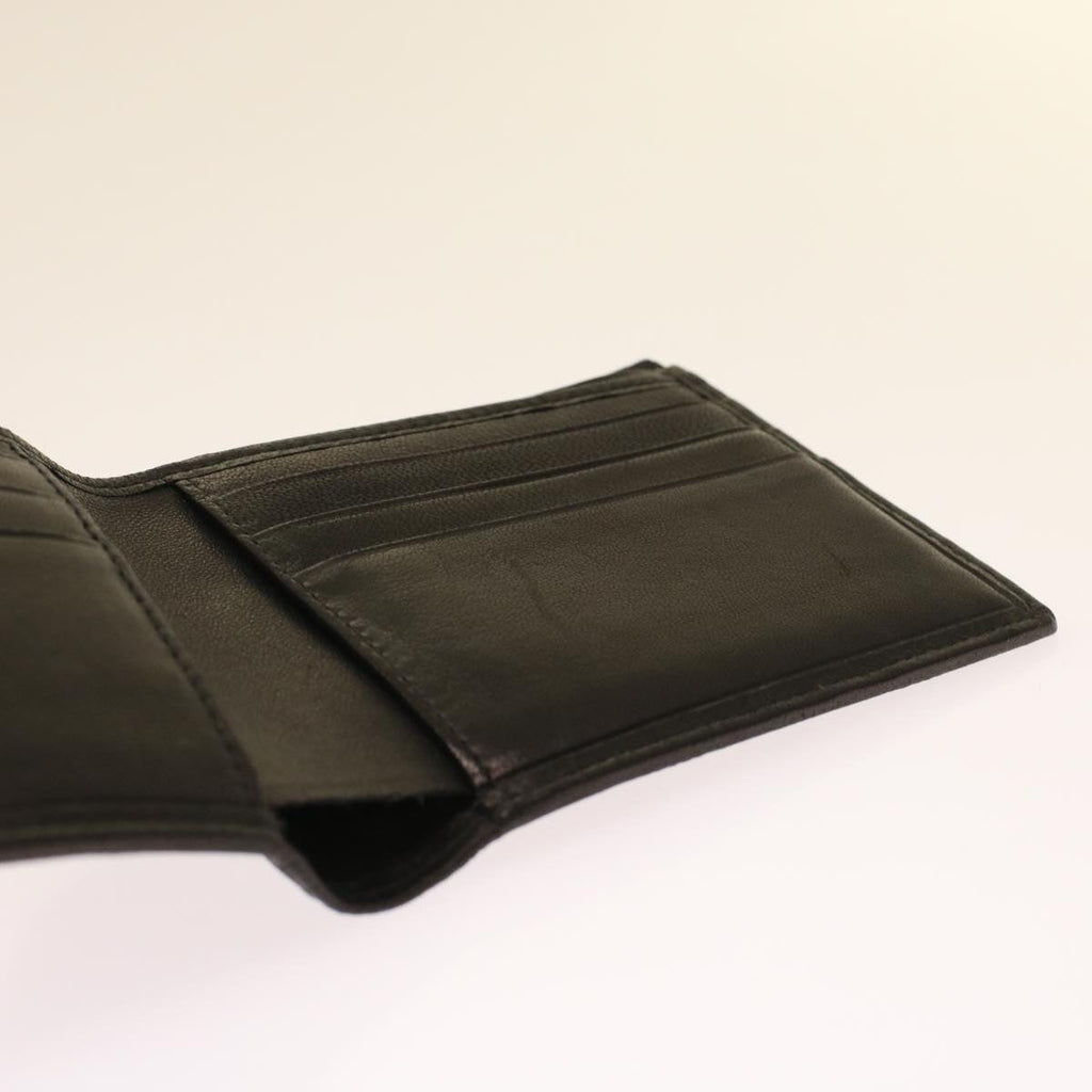 CHANEL Bicolole Wallet Leather Black CC  bs6820
