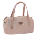 PRADA Hand Bag Nylon Pink  bs6844