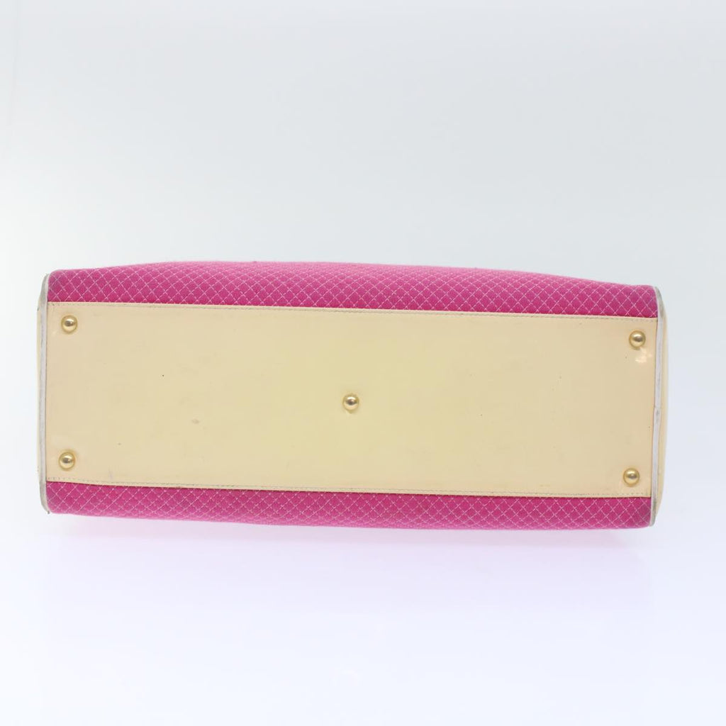 CHANEL Shoulder Bag Tweed Pink CC  bs6851