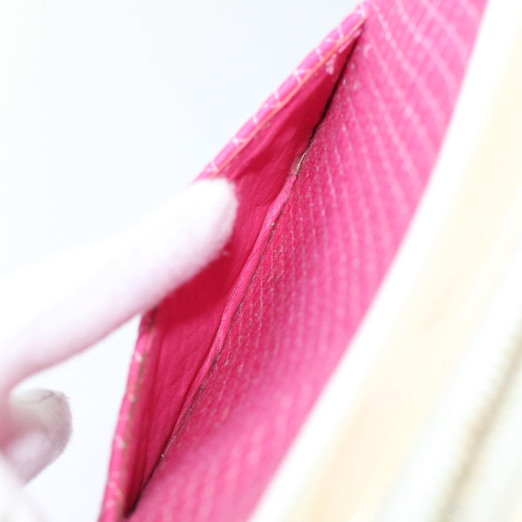 CHANEL Shoulder Bag Tweed Pink CC  bs6851