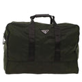 PRADA Boston Bag Nylon Green  bs6934