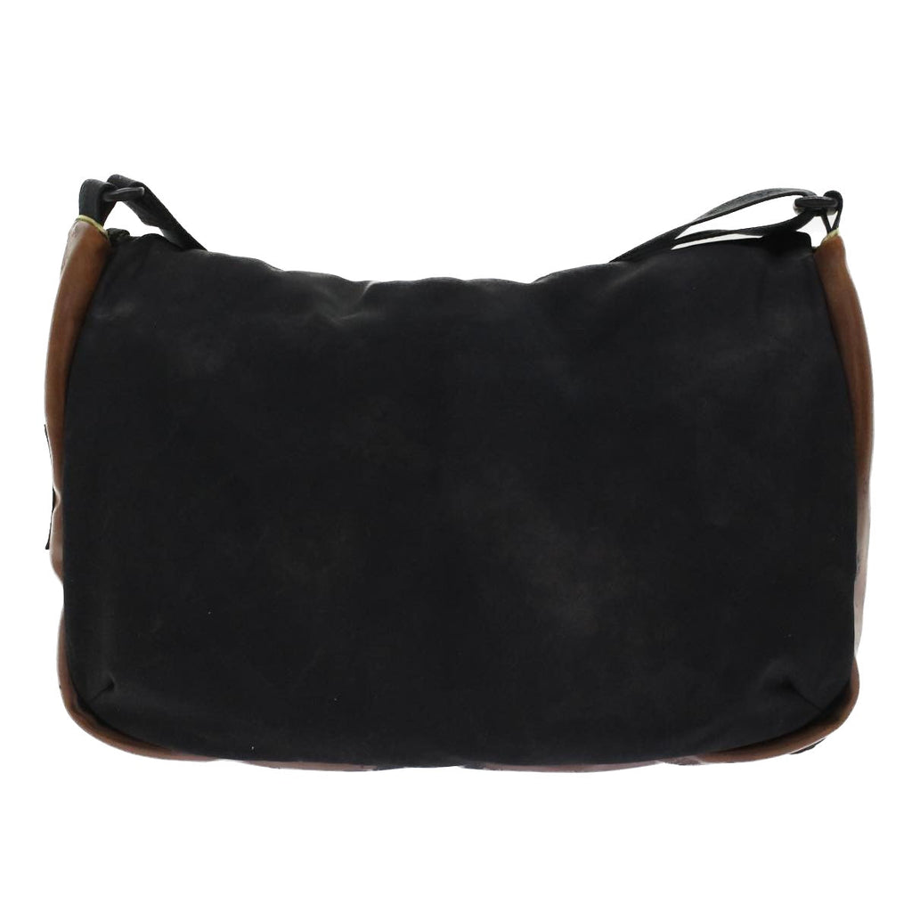 CHANEL Shoulder Bag Nylon Black CC  bs6987