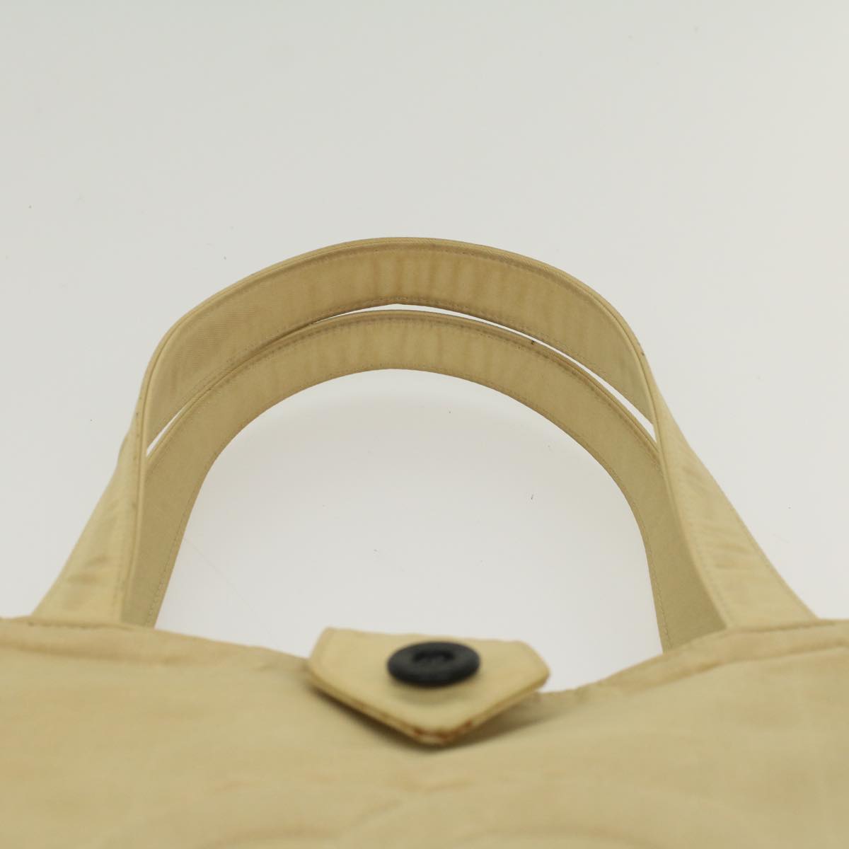 CHANEL Shoulder Bag Nylon Beige CC  bs7114