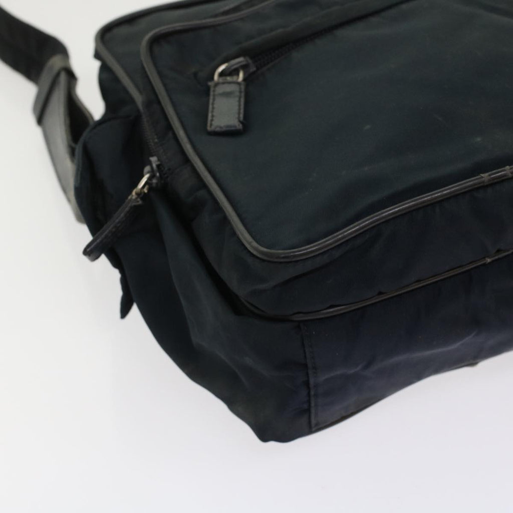 PRADA Shoulder Bag Nylon Navy  bs7121