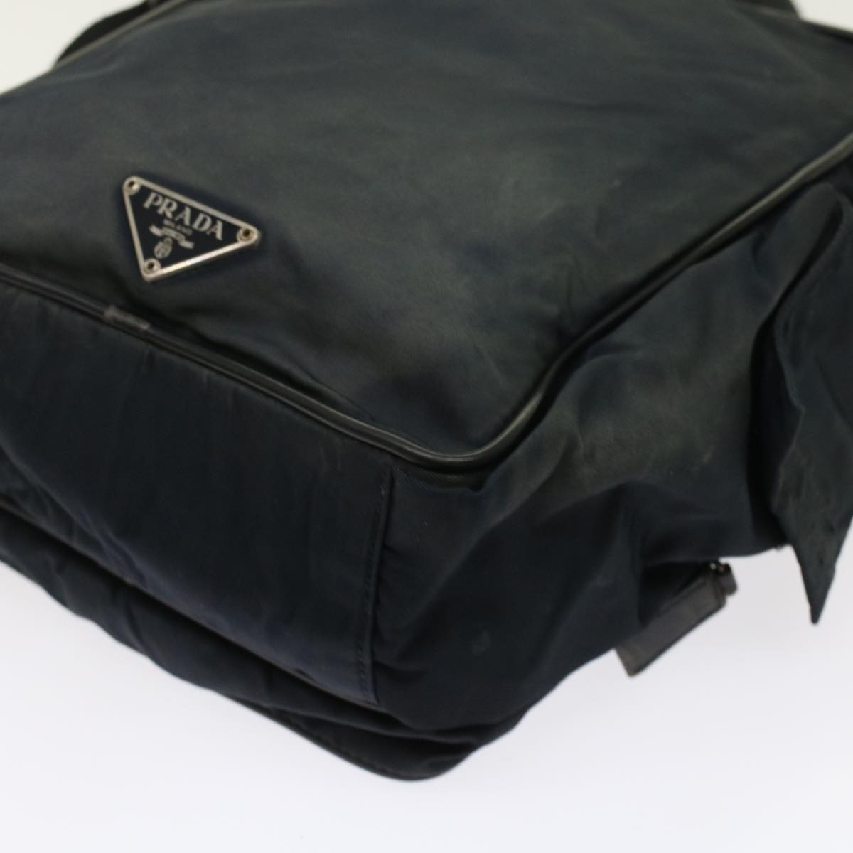 PRADA Shoulder Bag Nylon Navy  bs7121
