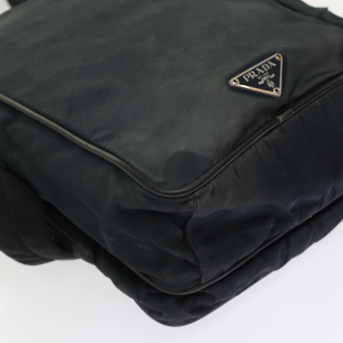 PRADA Shoulder Bag Nylon Navy  bs7121