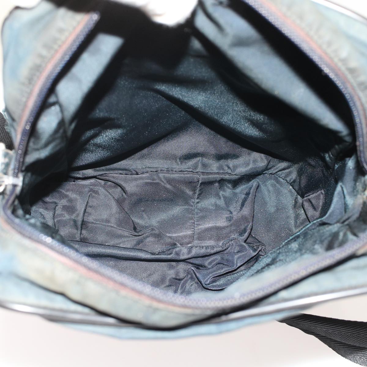 PRADA Shoulder Bag Nylon Navy  bs7121