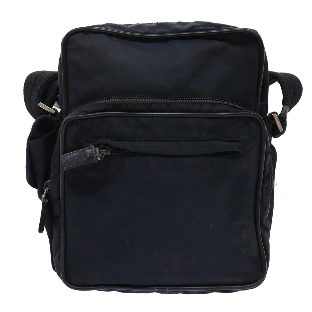 PRADA Shoulder Bag Nylon Navy  bs7121