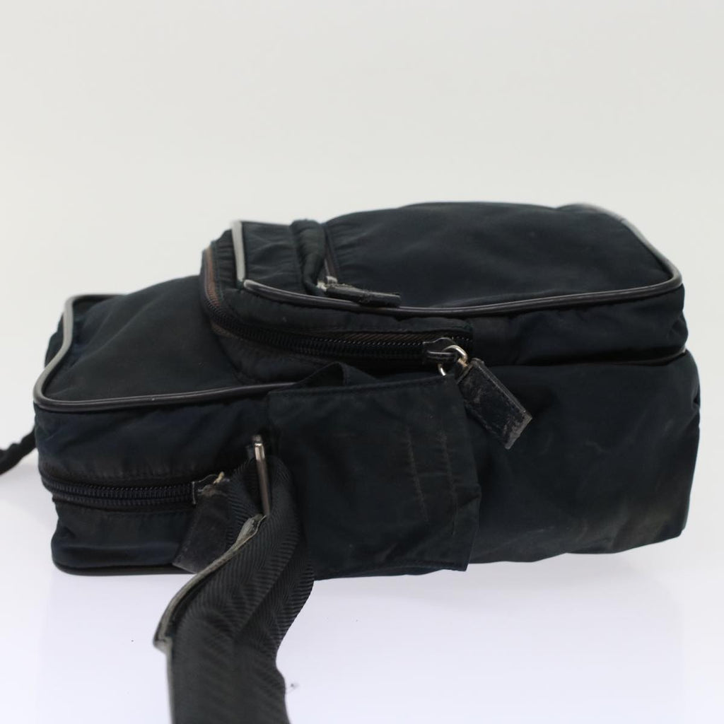 PRADA Shoulder Bag Nylon Navy  bs7121