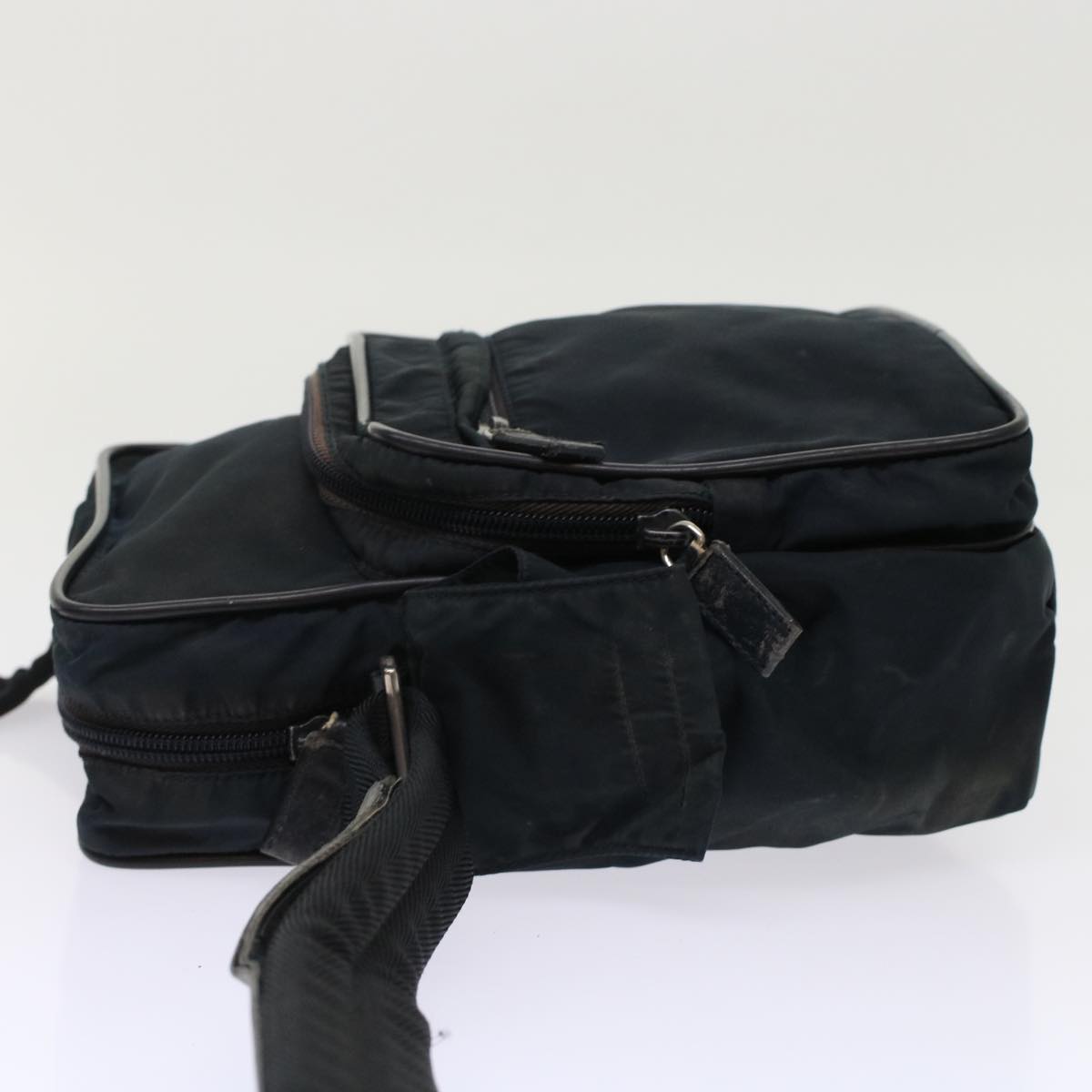PRADA Shoulder Bag Nylon Navy  bs7121