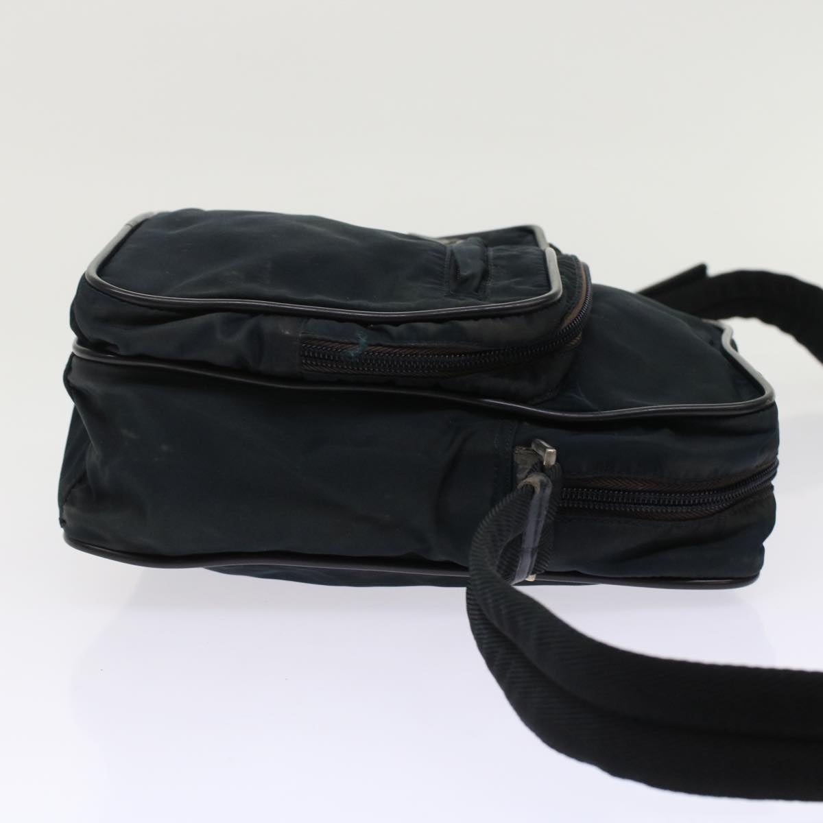 PRADA Shoulder Bag Nylon Navy  bs7121