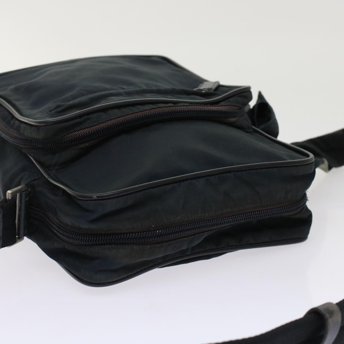 PRADA Shoulder Bag Nylon Navy  bs7121