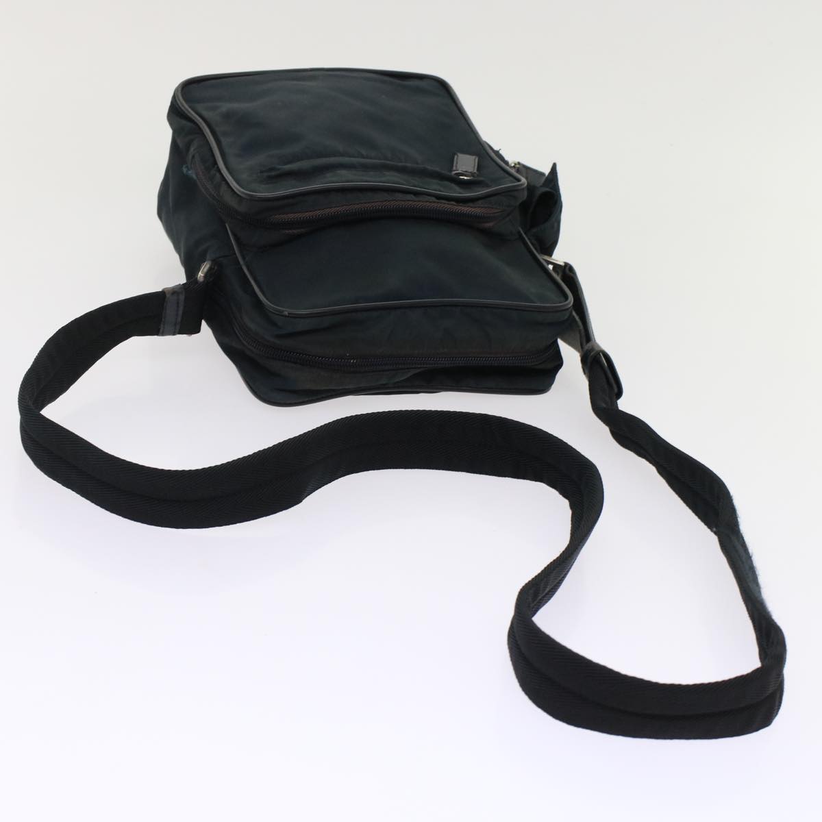 PRADA Shoulder Bag Nylon Navy  bs7121