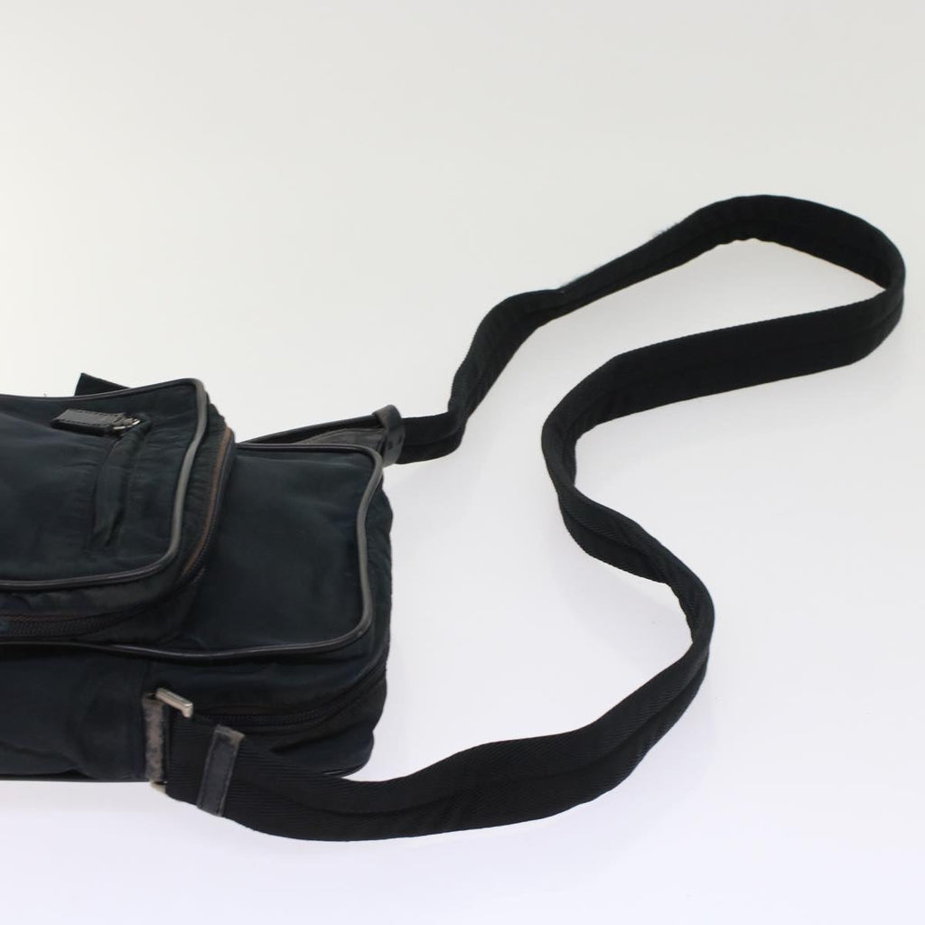 PRADA Shoulder Bag Nylon Navy  bs7121