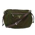 PRADA Shoulder Bag Nylon Black  bs7228