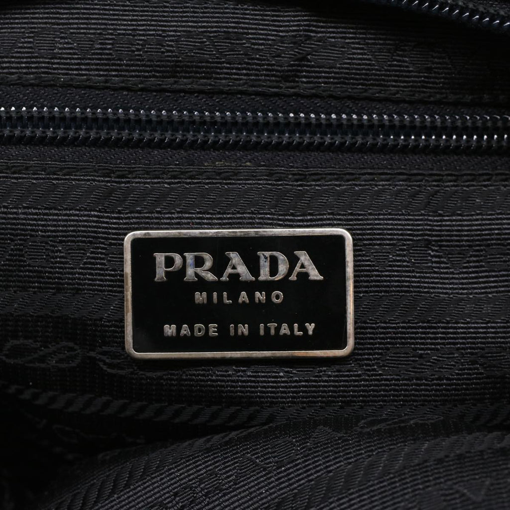 PRADA Hand Bag Nylon Black  bs7229