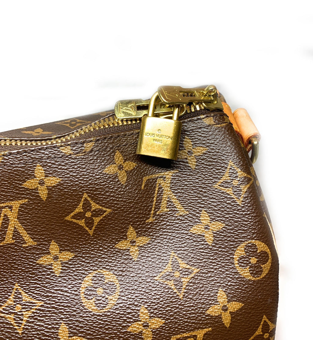Louis Vuitton Monogram Canvas Keepall Bandouliere 50 Luggage Bag