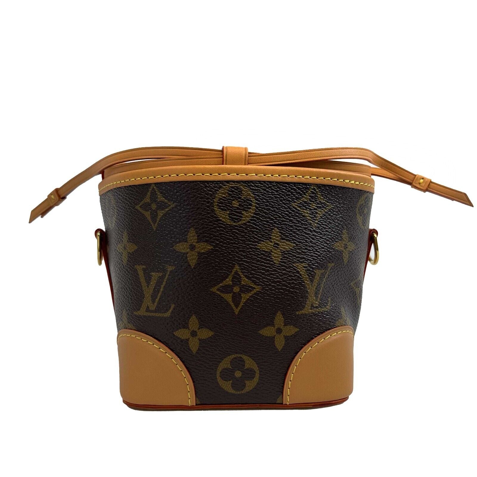 LOUIS VUITTON Noe Nano Purse Monogram Canvas Bucket Bag 2021