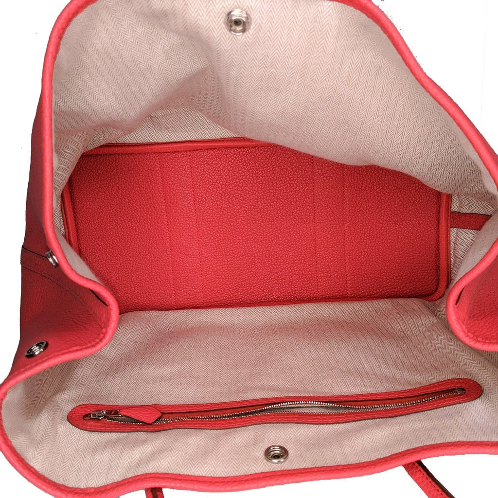 Hermès Rose Leather Garden Party 36 Tote