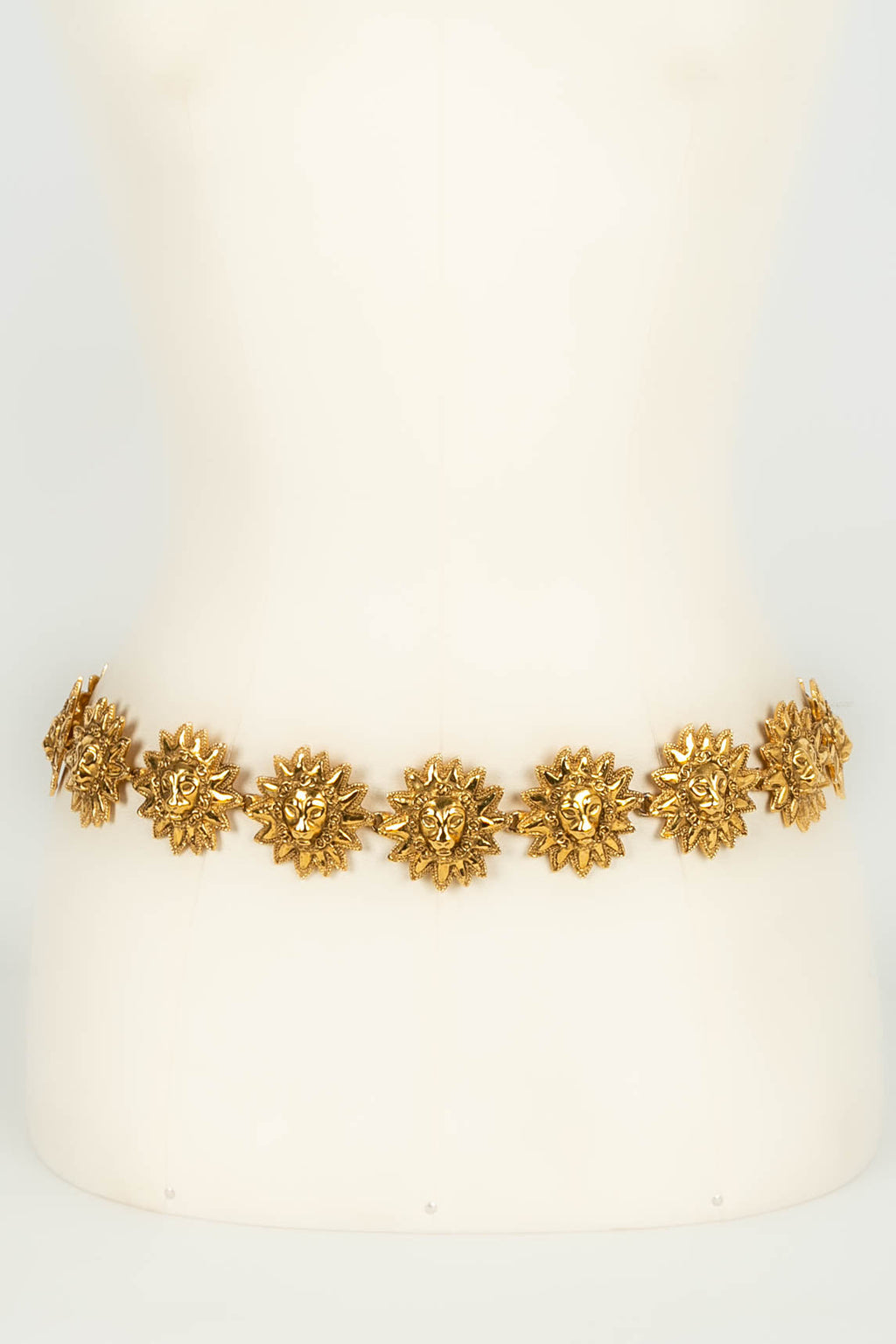 Ceinture "têtes de lion" Chanel