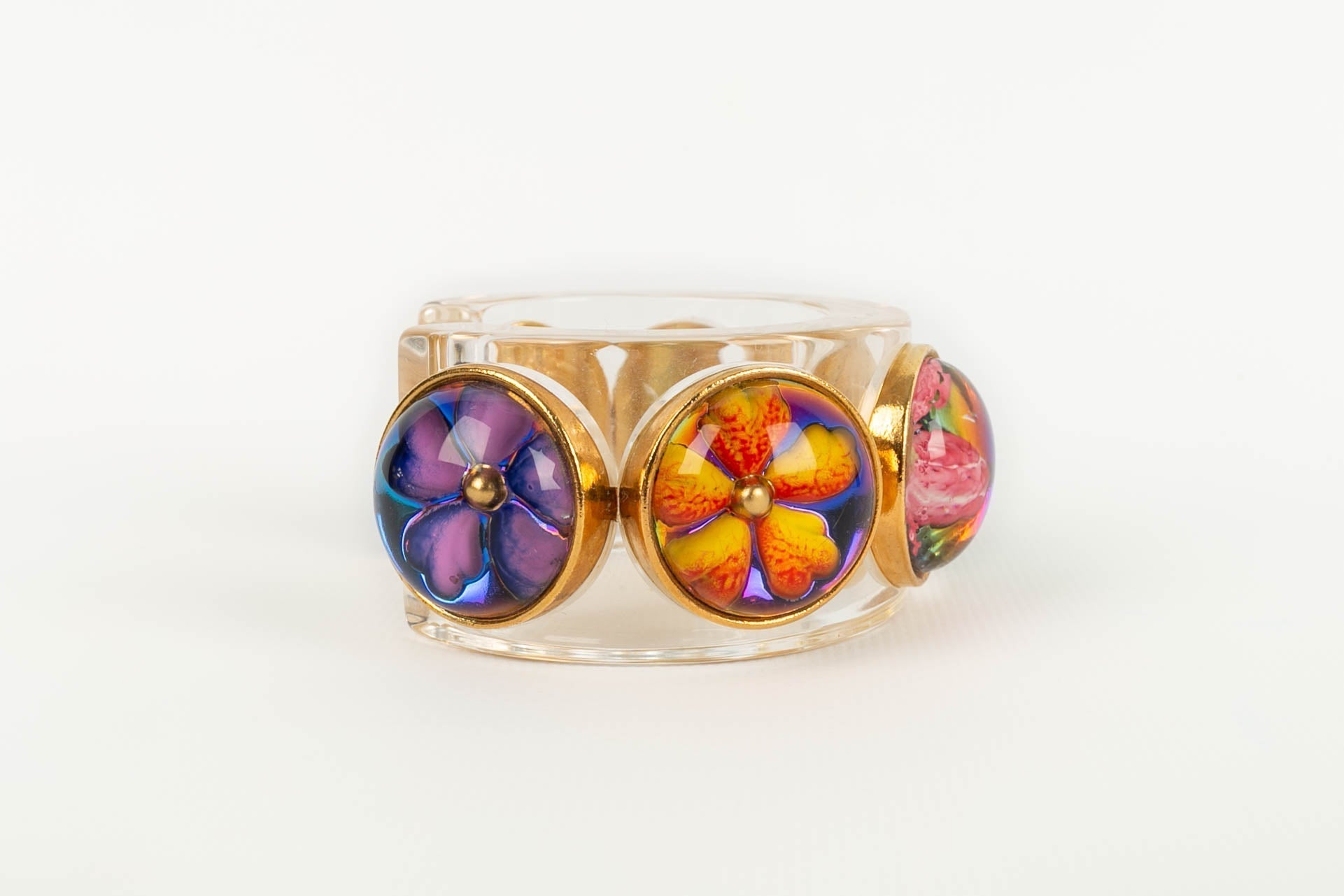 Bracelet "Fleurs" Chanel 1990's