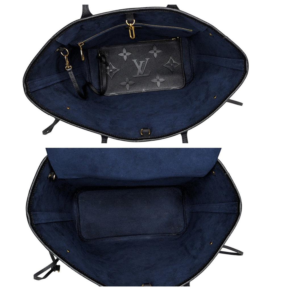 Louis Vuitton Monogram Giant Empreinte Neverfull MM & Pochette