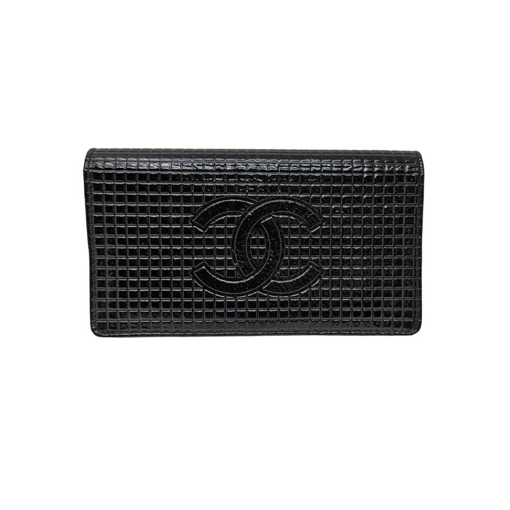 Chanel bag Micro Chocolate Bar Coco Mark Long Wallet