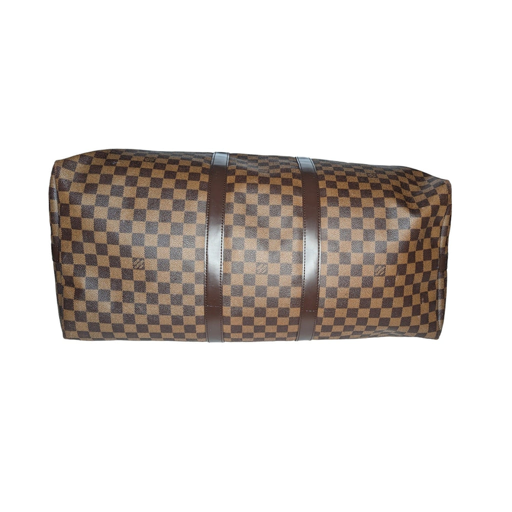 Louis Vuitton Damier Ebene Keepall Bandoulière 55