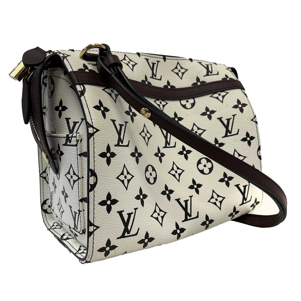 LOUIS VUITTON - Speedy Amazon Bag Monogram Canvas PM White / Brown Crossbody
