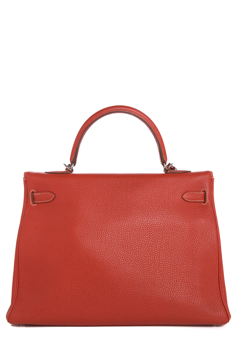 Hermès Sanguine Kelly 35 cm Handle Bag