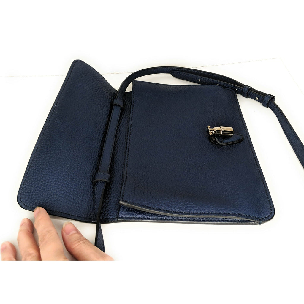 Gucci Pebbled Leather Soft Jackie Convertible Mini Crossbody