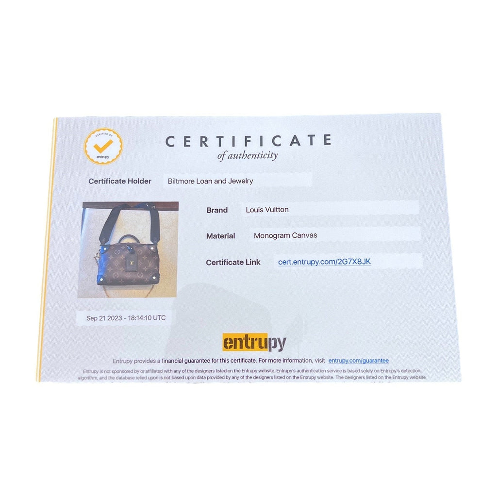 Louis Vuitton Monogram Petite Malle Souple
