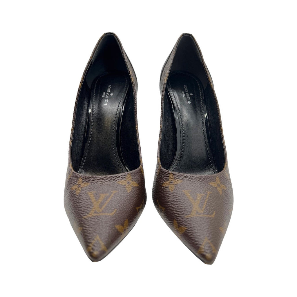 Louis Vuitton Monogram Cherie Pumps - Sz. 37.5