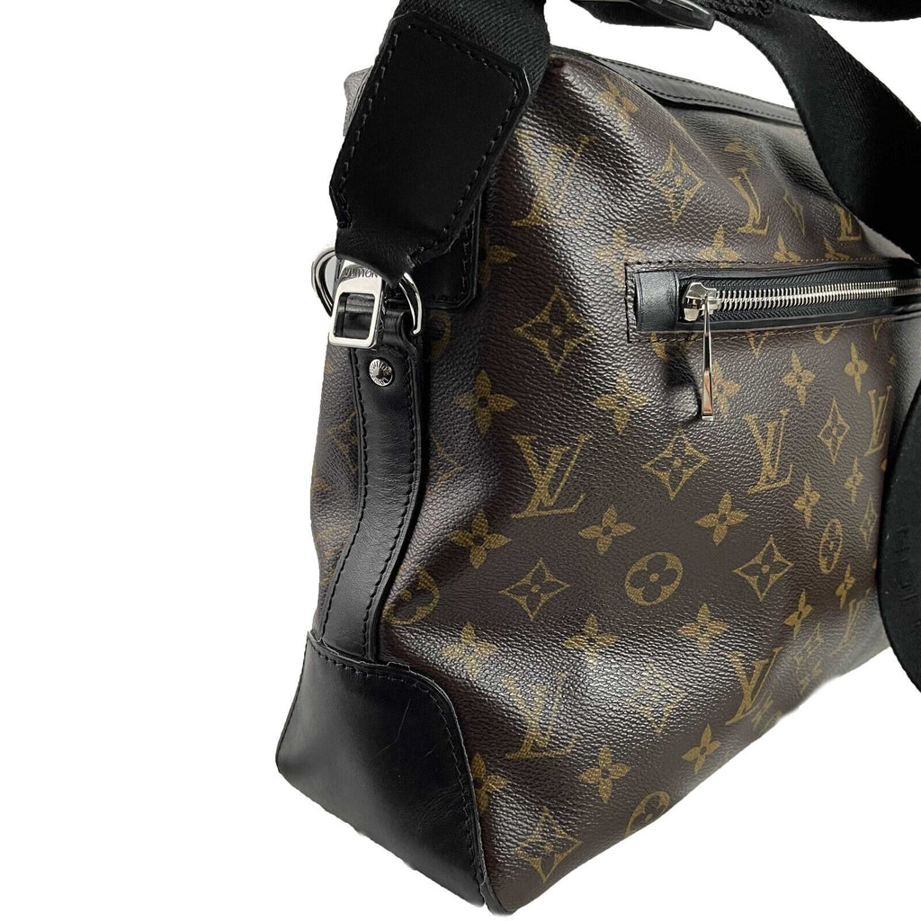 LOUIS VUITTON Monogram Macassar Torres Messenger Brown Handbag