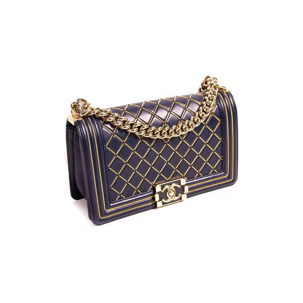 Chanel Boy Embellished Medium Flap Bag
