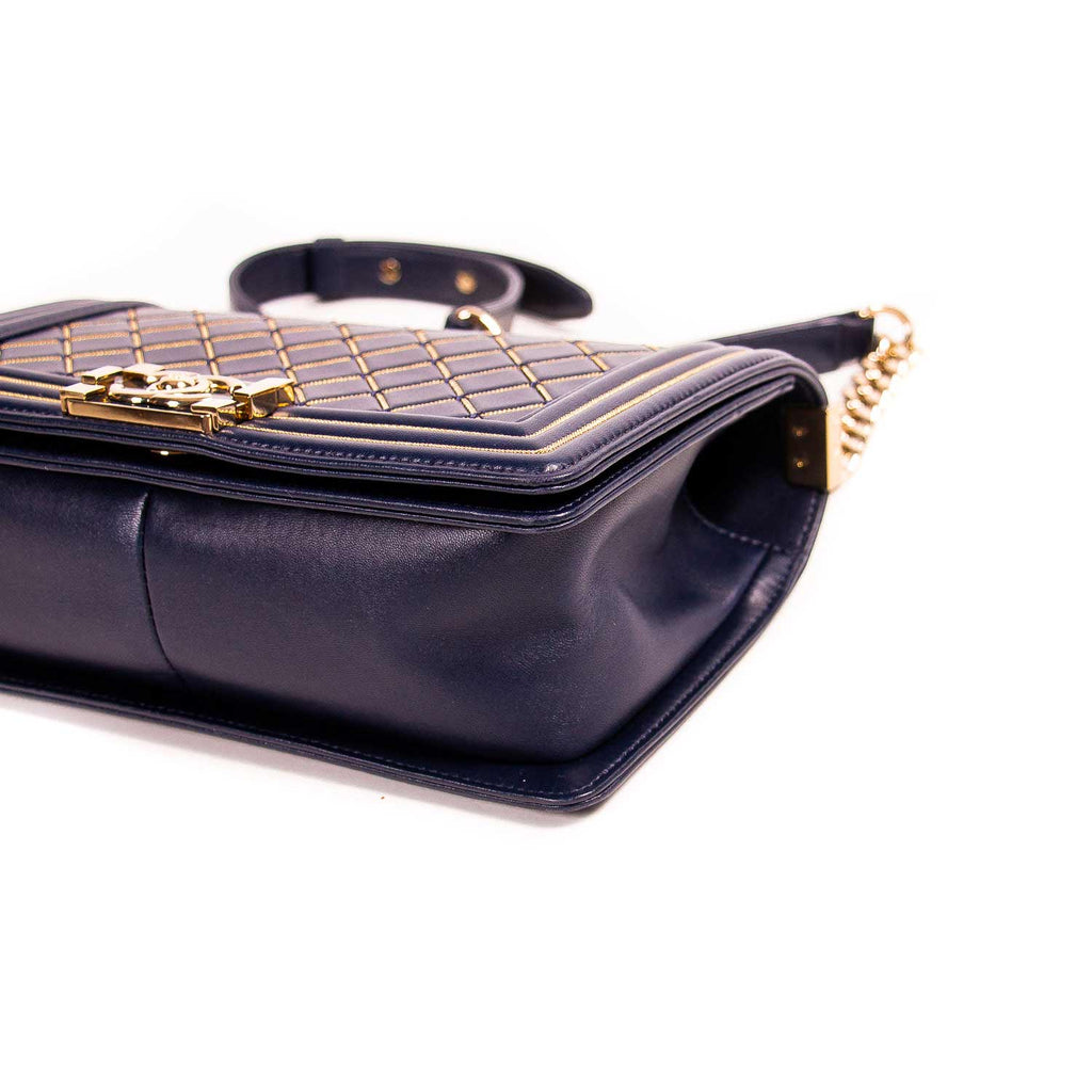 Chanel Boy Embellished Medium Flap Bag