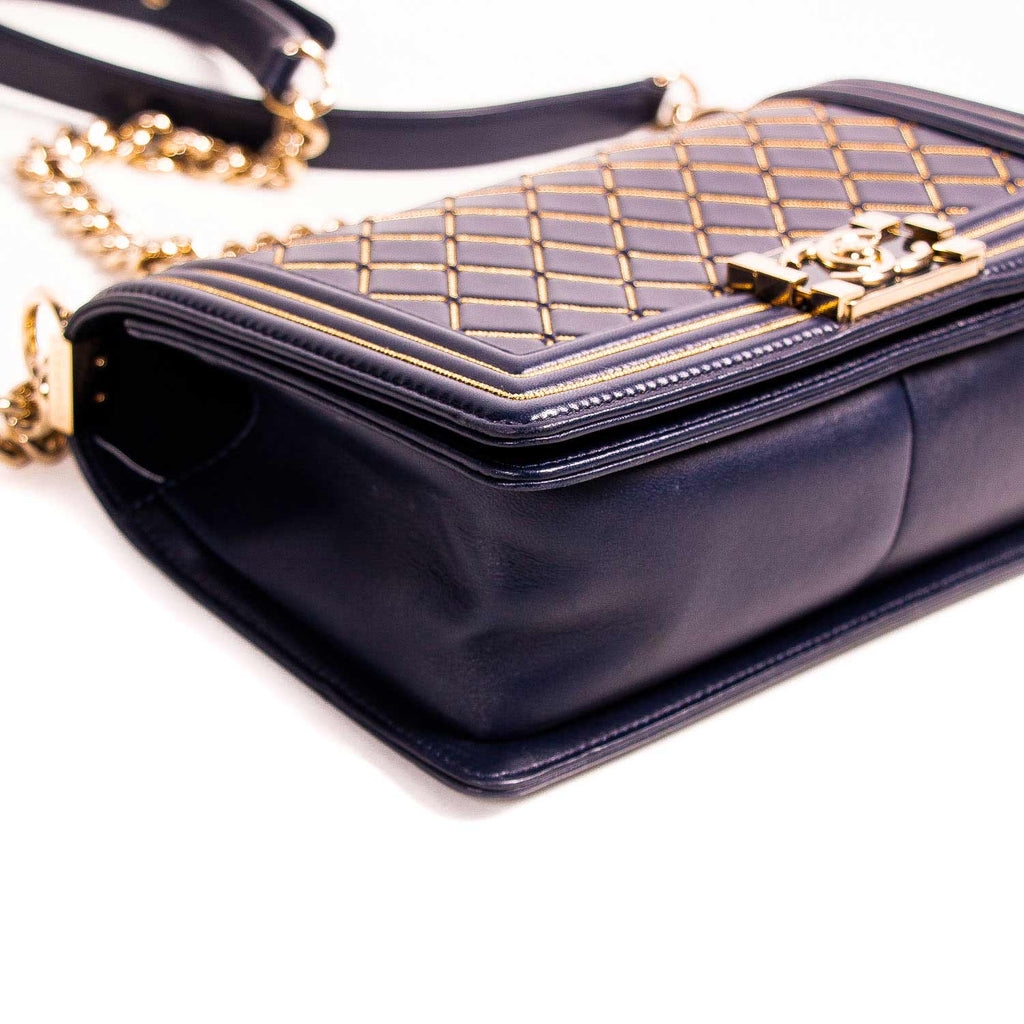 Chanel Boy Embellished Medium Flap Bag