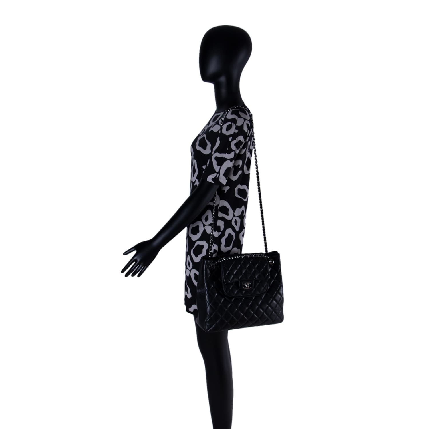 Chanel Paris-Edinburgh Quilted Flap Tote
