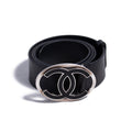 Chanel CC Leather Belt