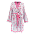 Chanel Pink Logo Kimono