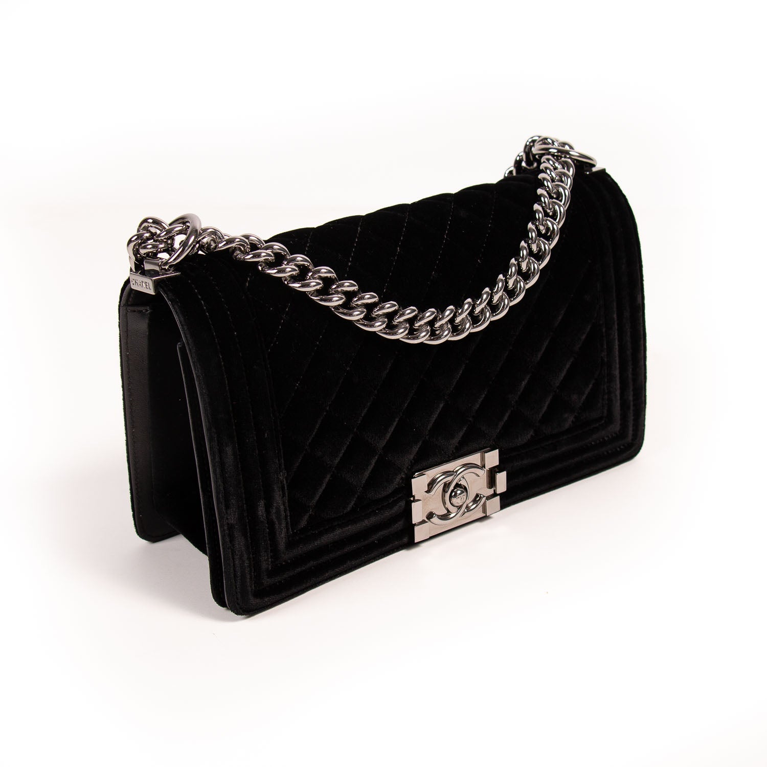 Chanel Medium Velvet Boy Bag