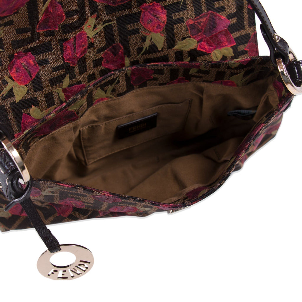 Fendi Zucca Floral Chef Bag