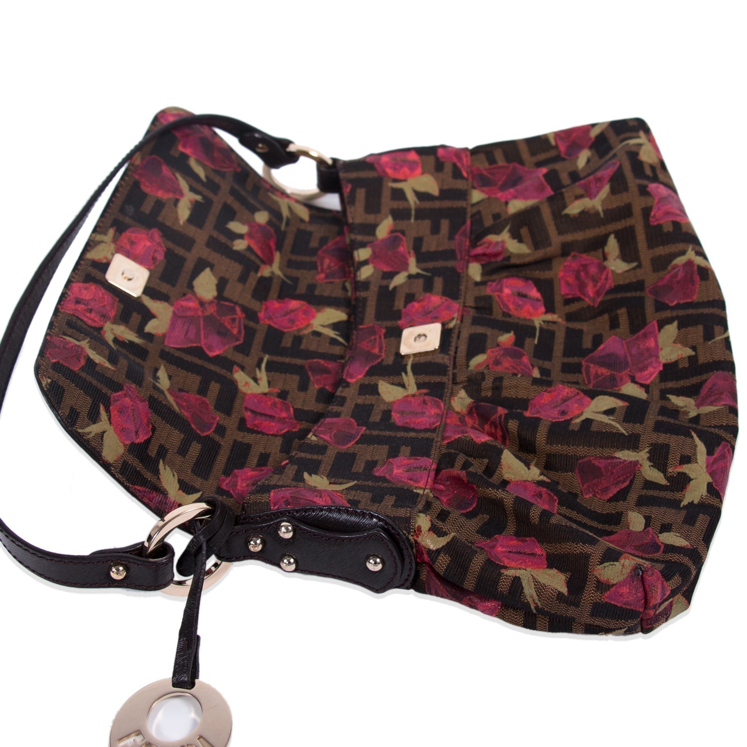 Fendi Zucca Floral Chef Bag