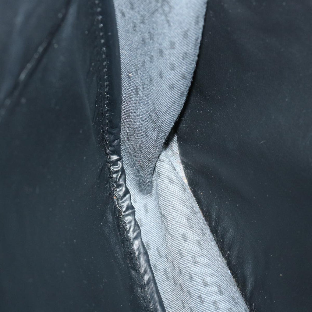 SAINT LAURENT Shoulder Bag PVC Leather Black Brown Auth cl352
